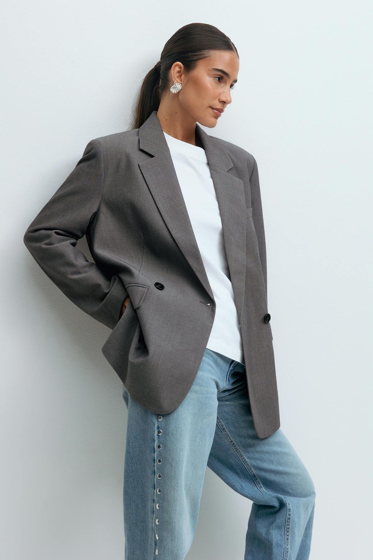 Double breasted blazer