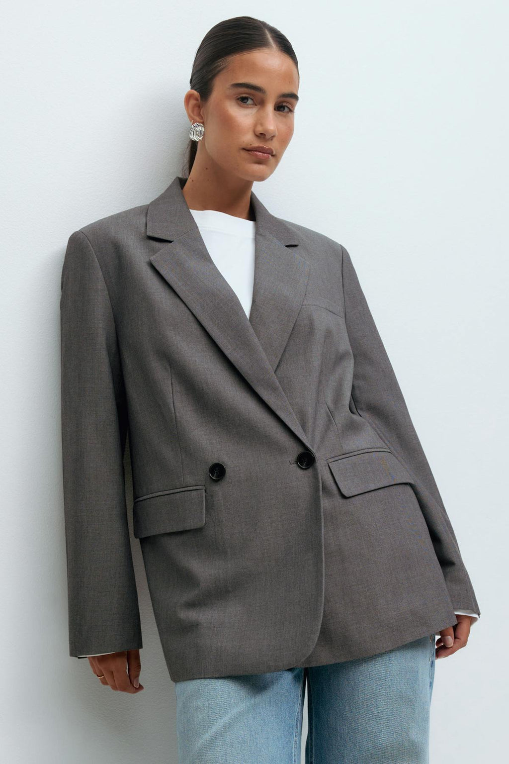 Double breasted blazer