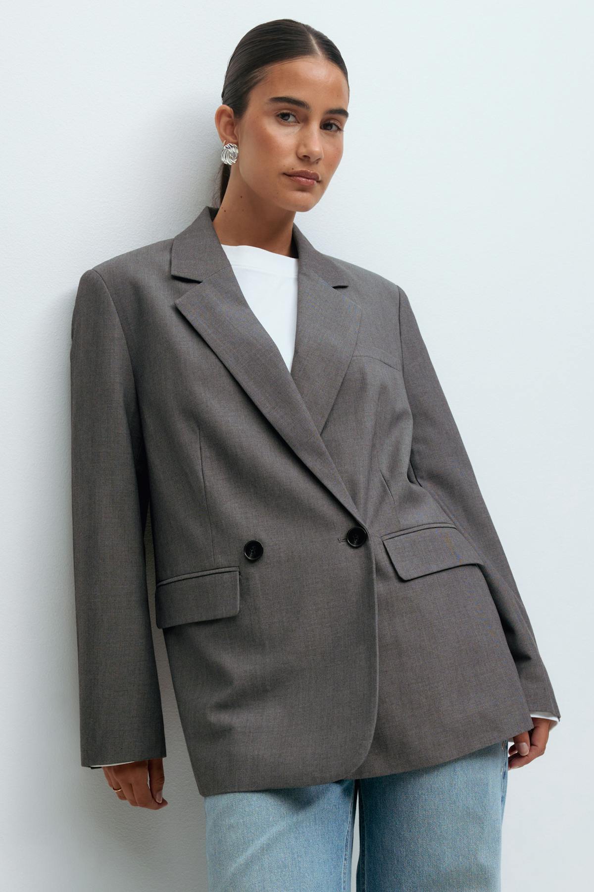 Double breasted blazer