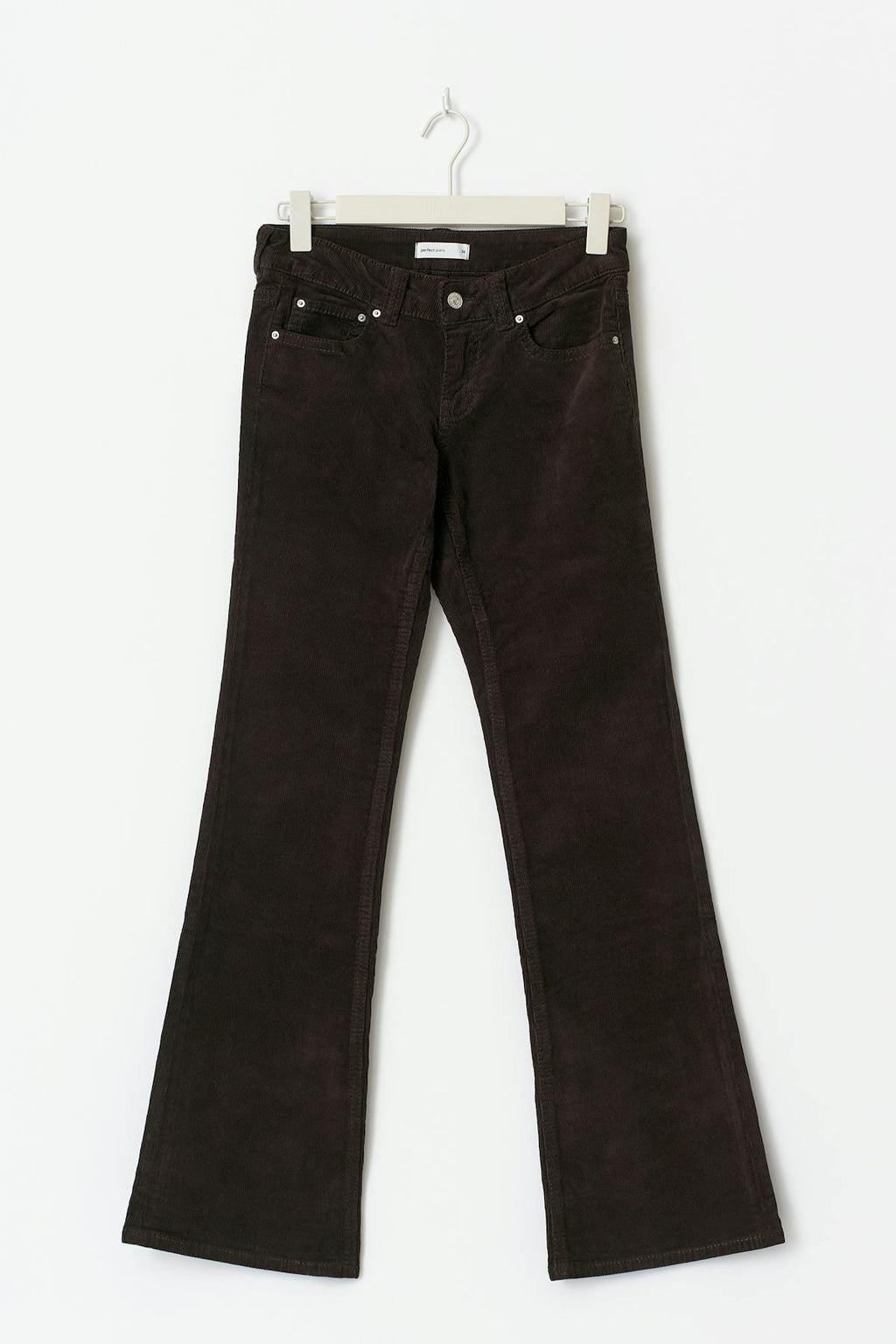 Y2k low cord bootcut jeans