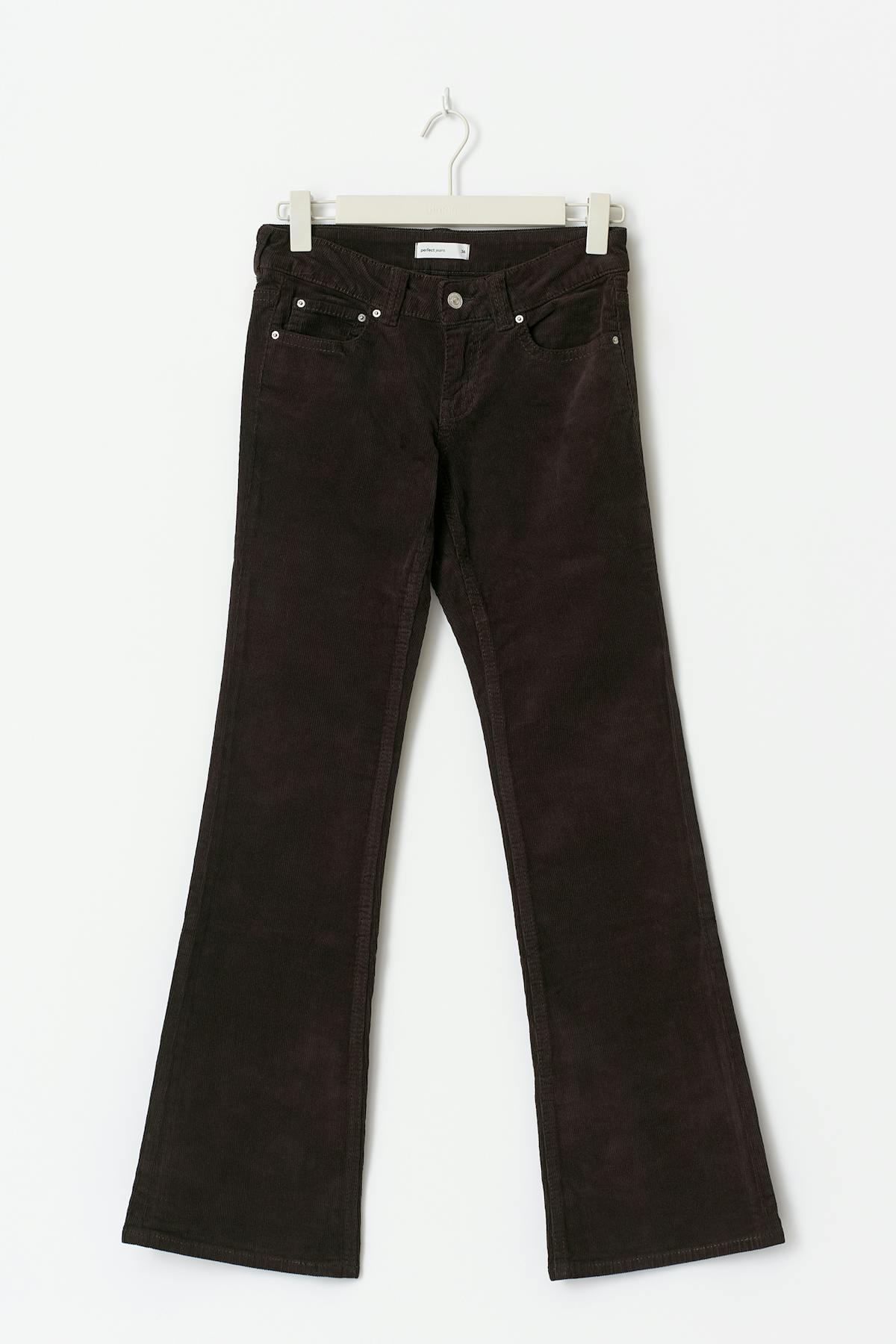 Y2k low cord bootcut jeans
