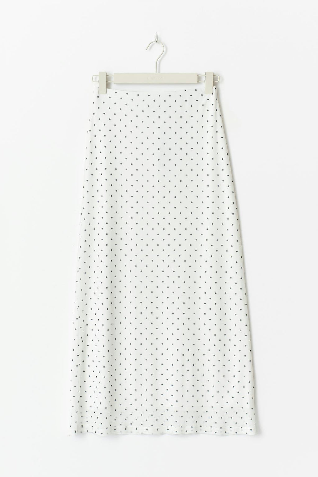 Mesh maxi skirt