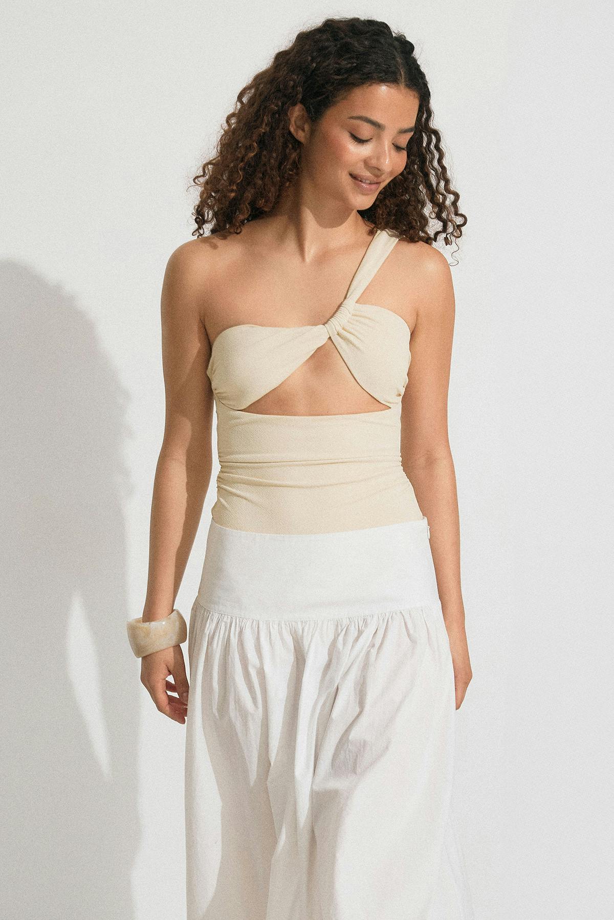 Cutout swimsuit