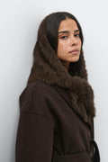 Hairy triangle scarf