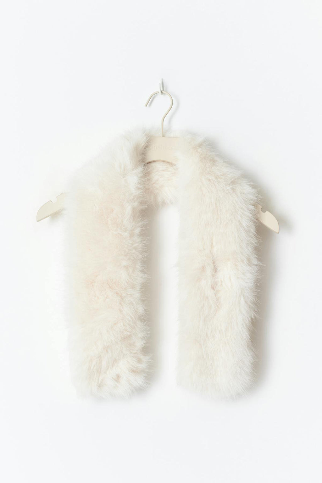 Faux fur plush scarf