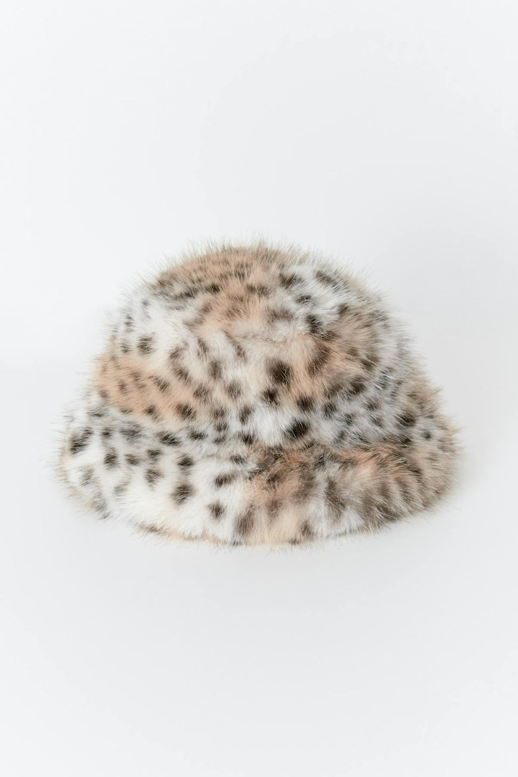 Faux fur bucket hat