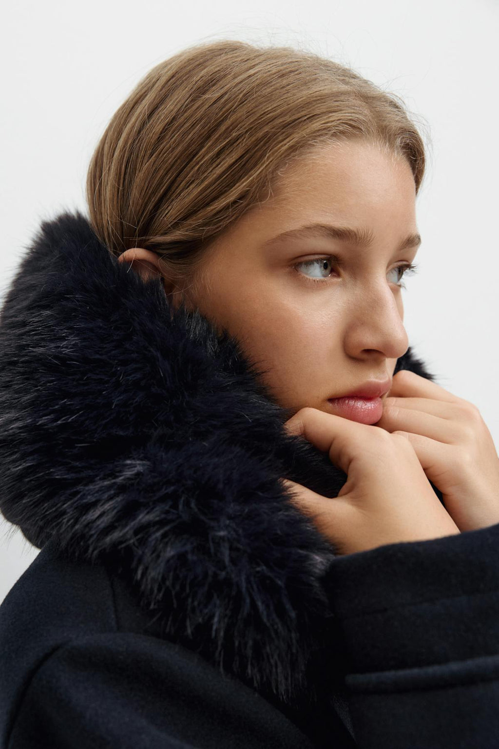 Y fur felt jacket
