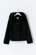 Y fur felt jacket