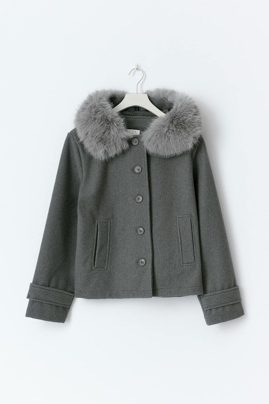 Y fur felt jacket