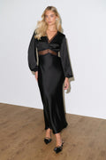 Longsleeve midaxi dress
