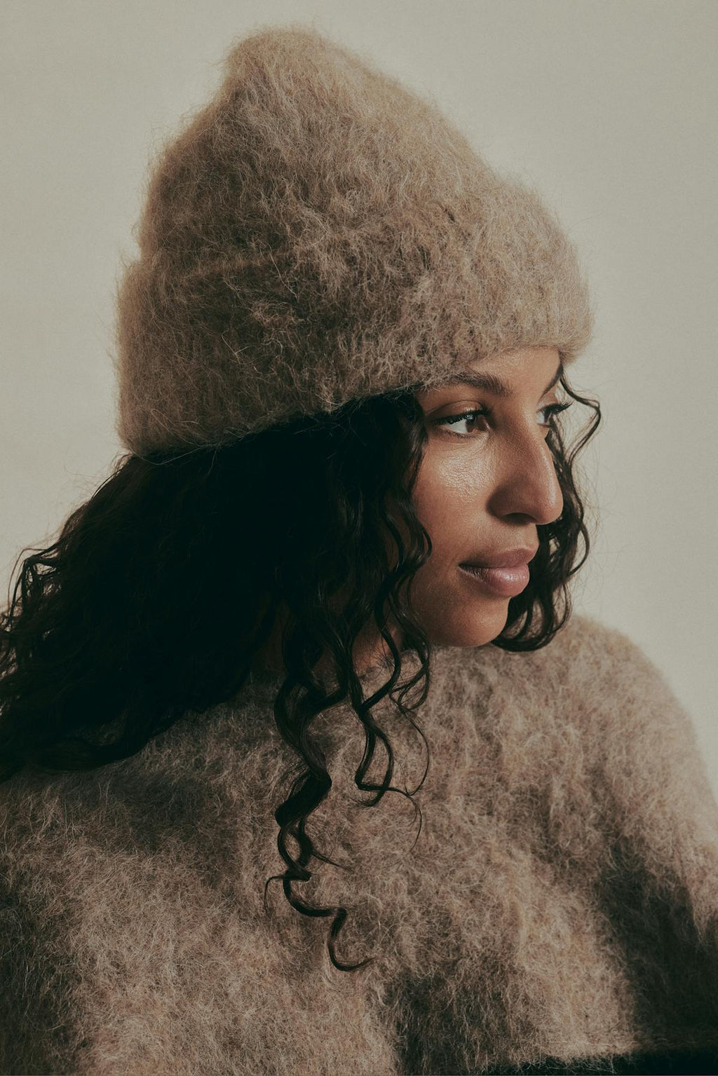 Premium alpaca beanie
