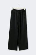 Tall drawstring satin trousers