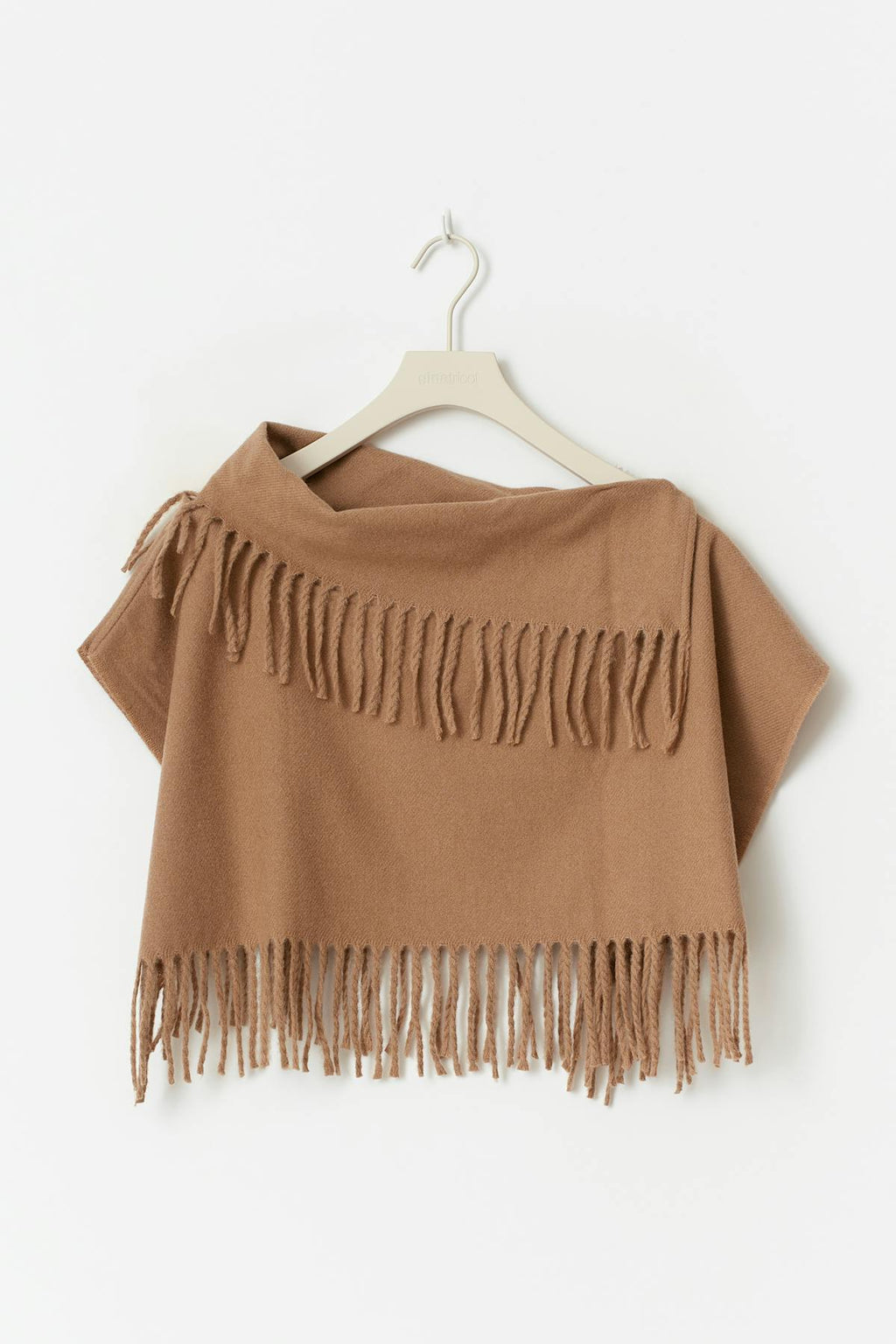 Fringe polo scarf