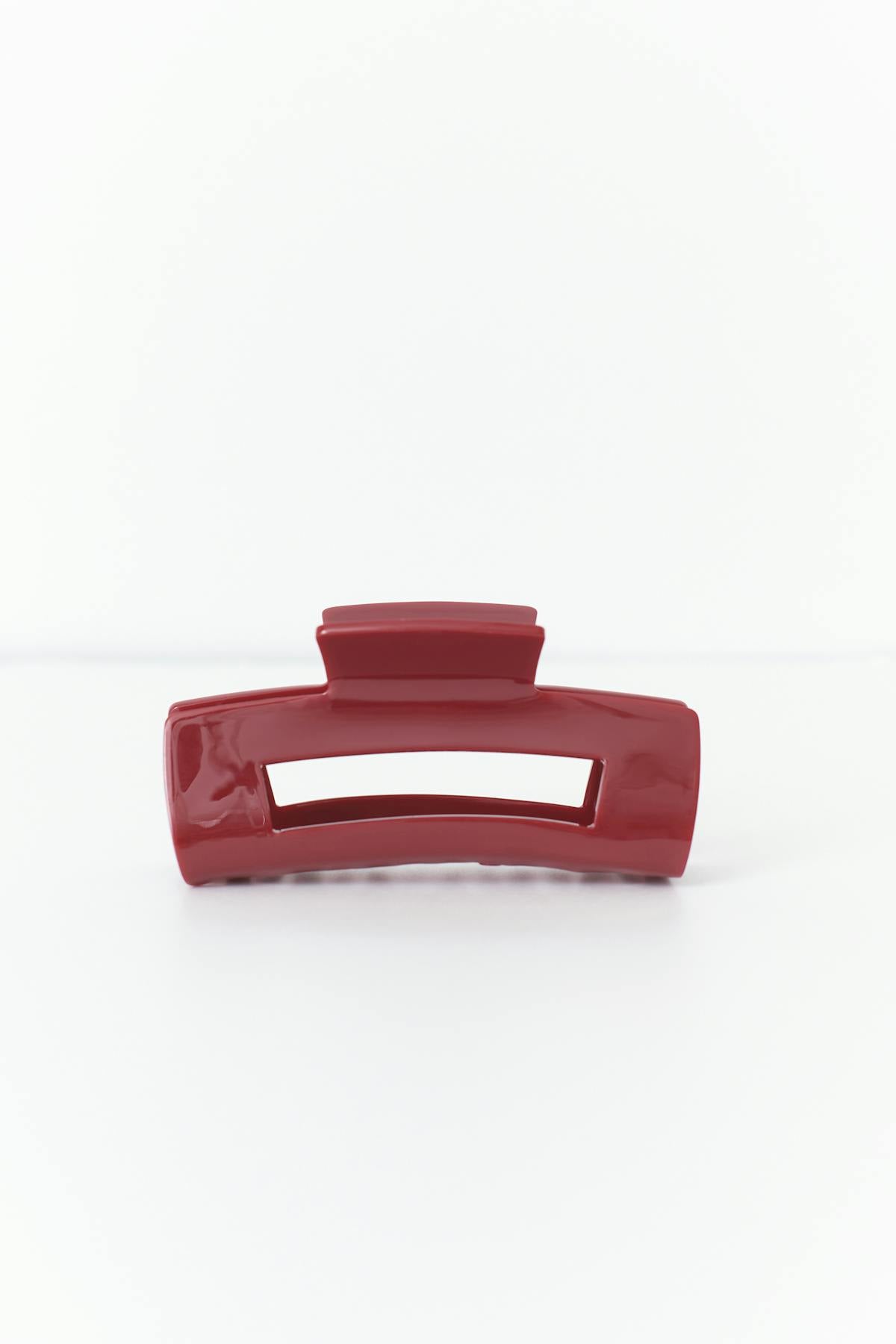 Square hair clip