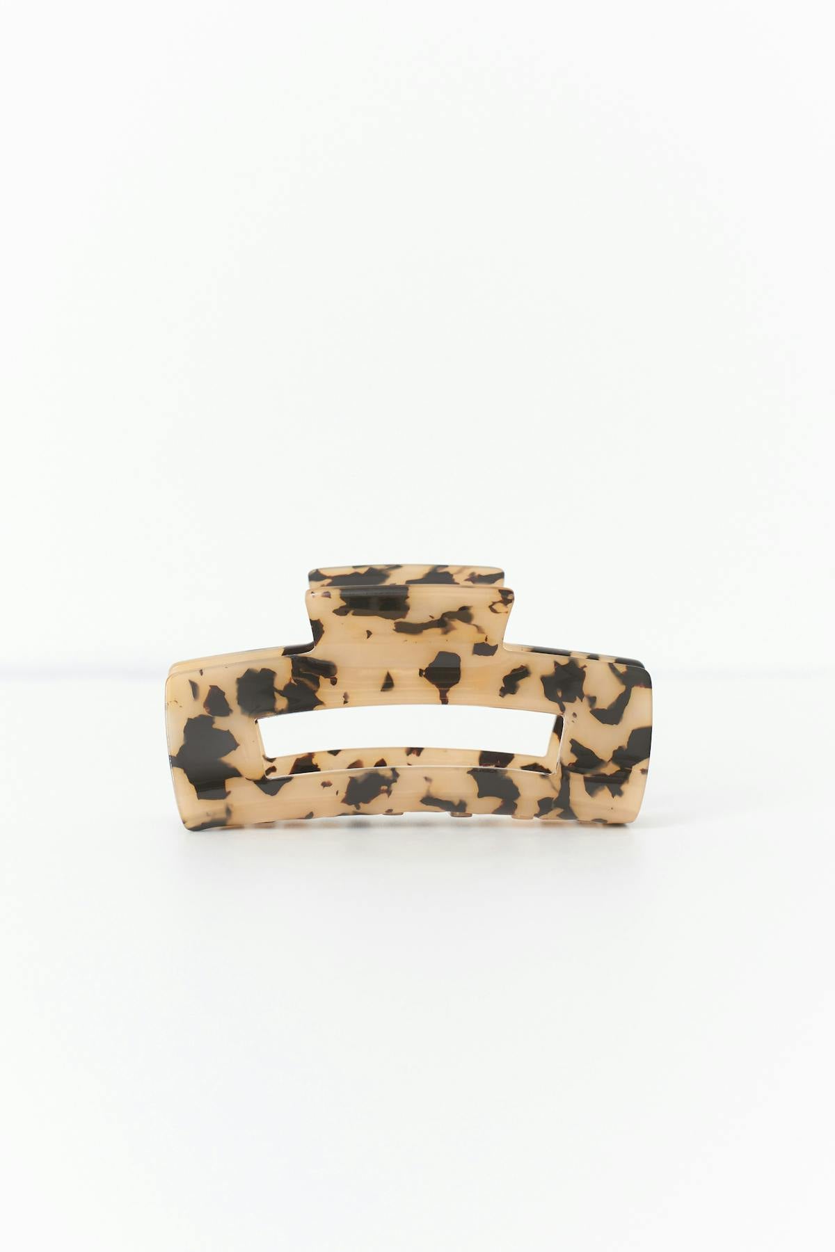 Square hair clip