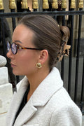 Square hair clip