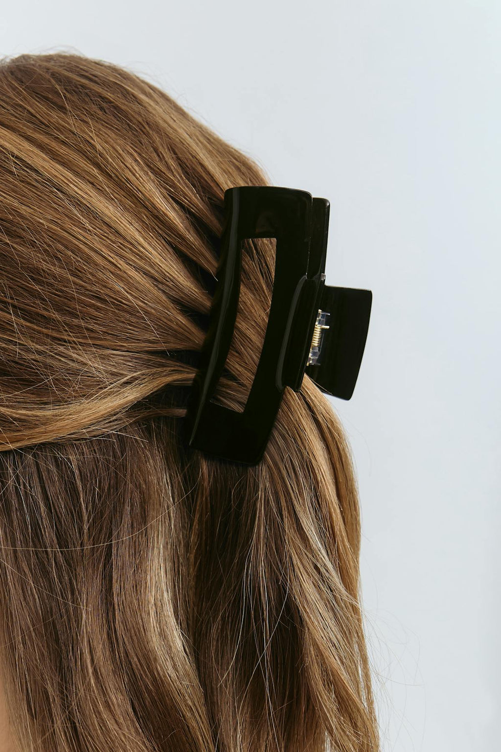 Square hair clip