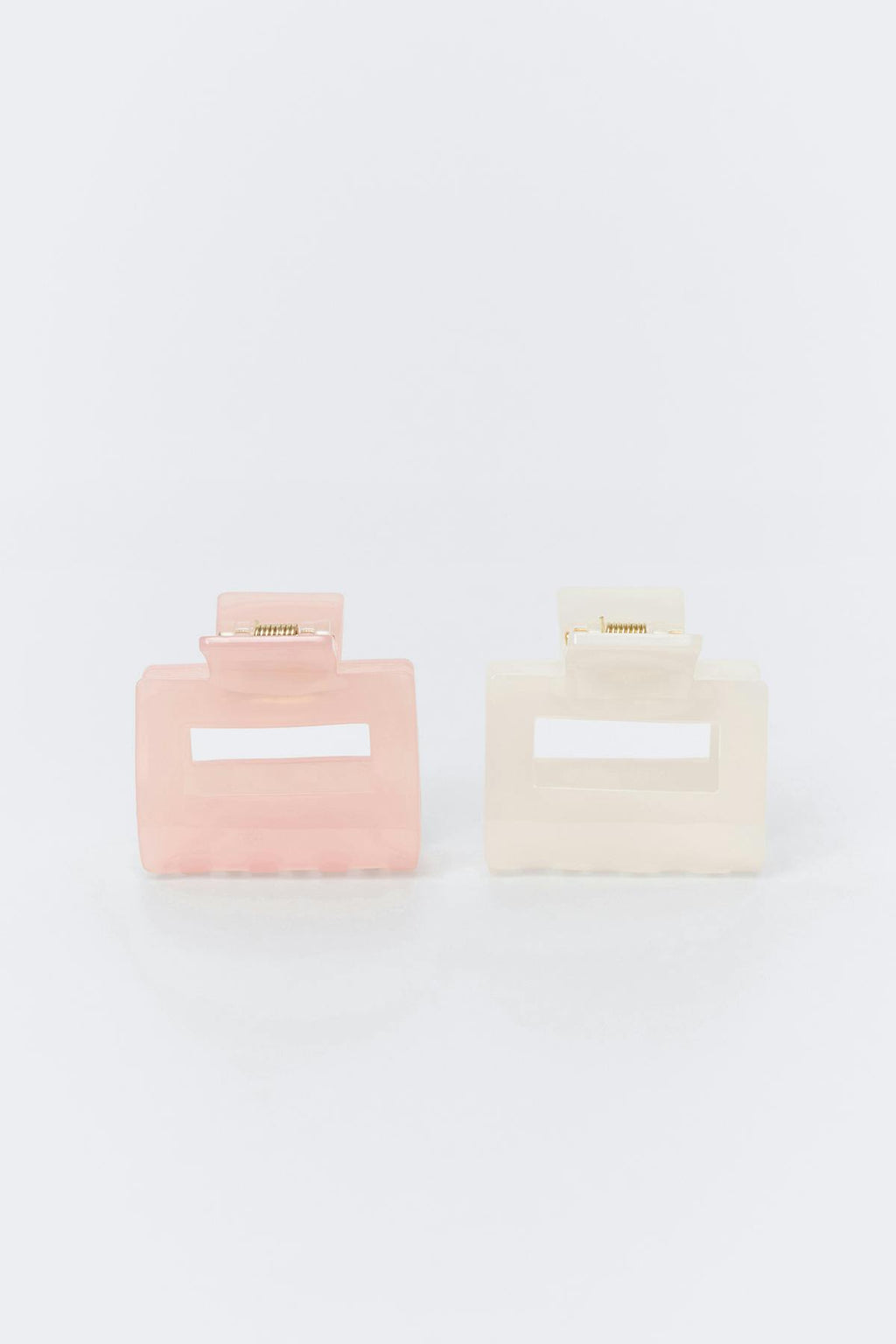 2-pack mini square hair clip