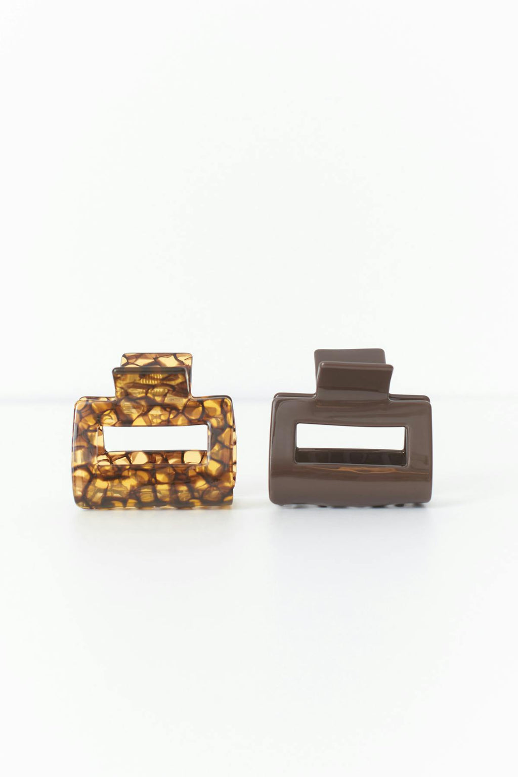 2-pack mini square hair clip