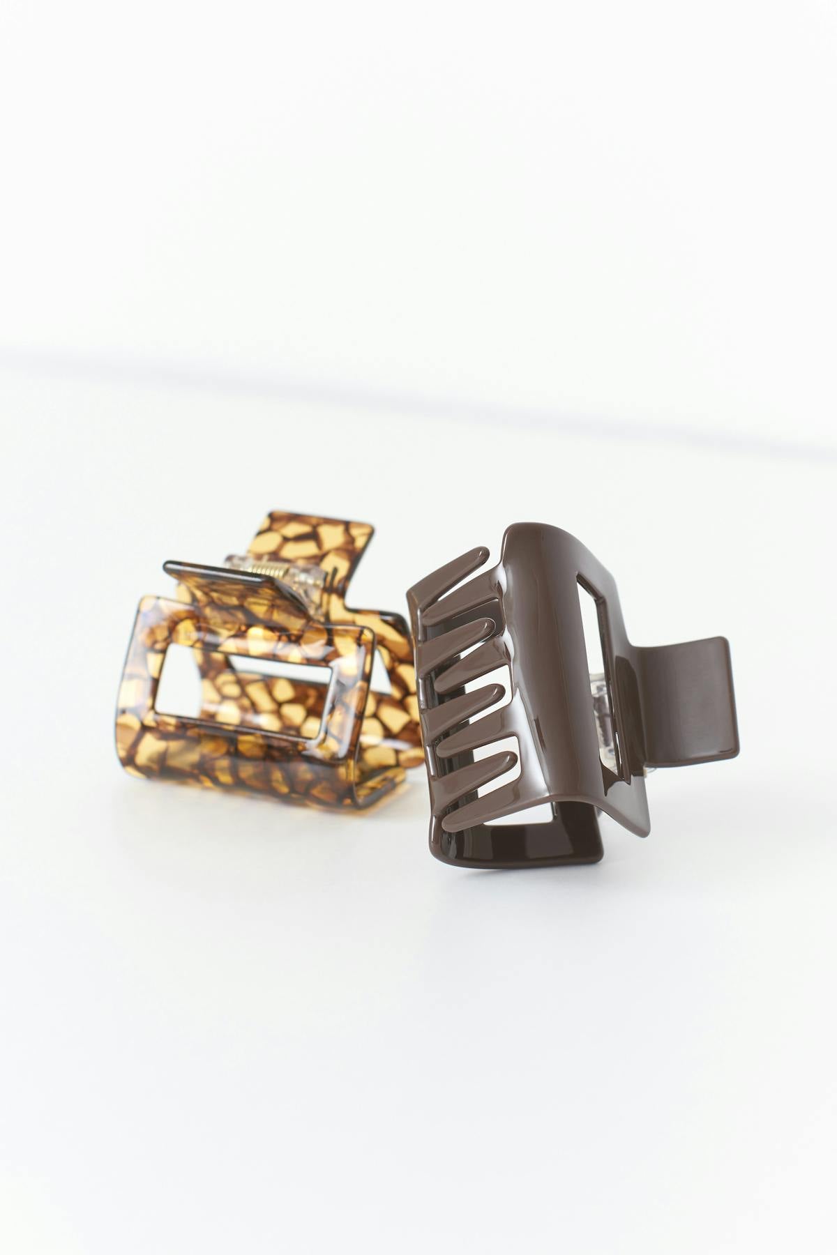 2-pack mini square hair clip