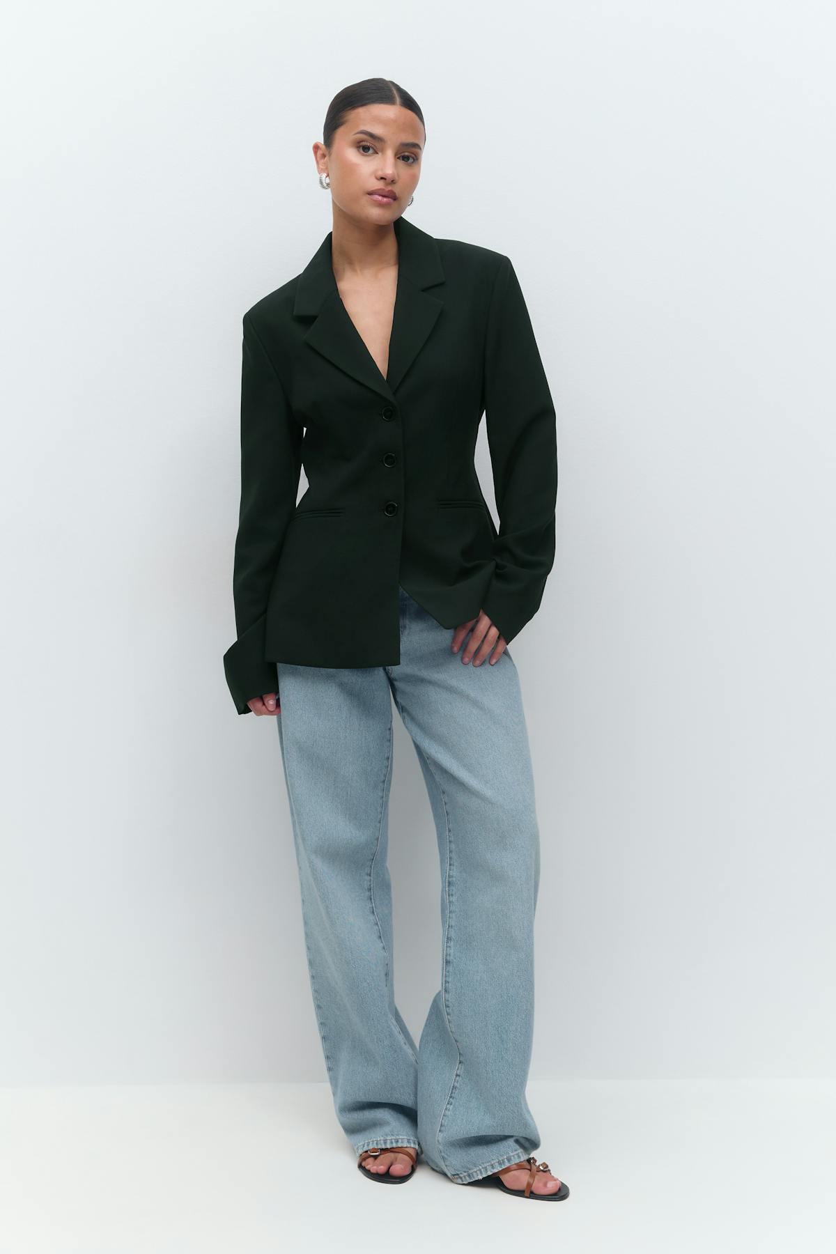 Shaped blazer