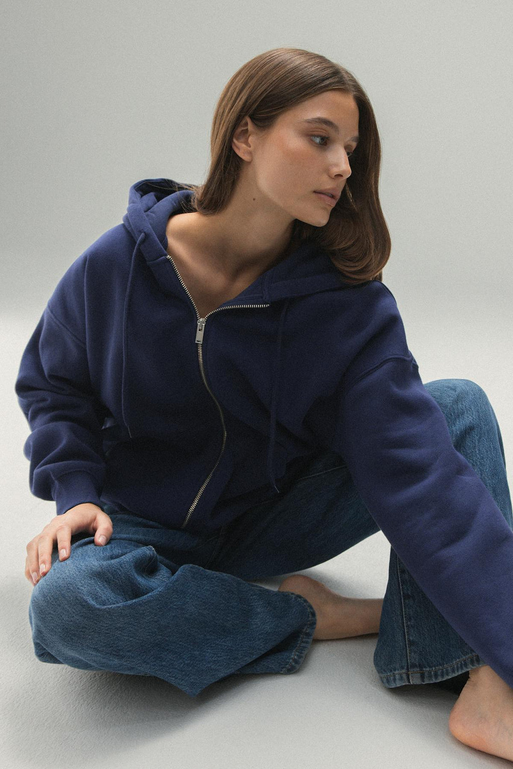 Zip hoodie