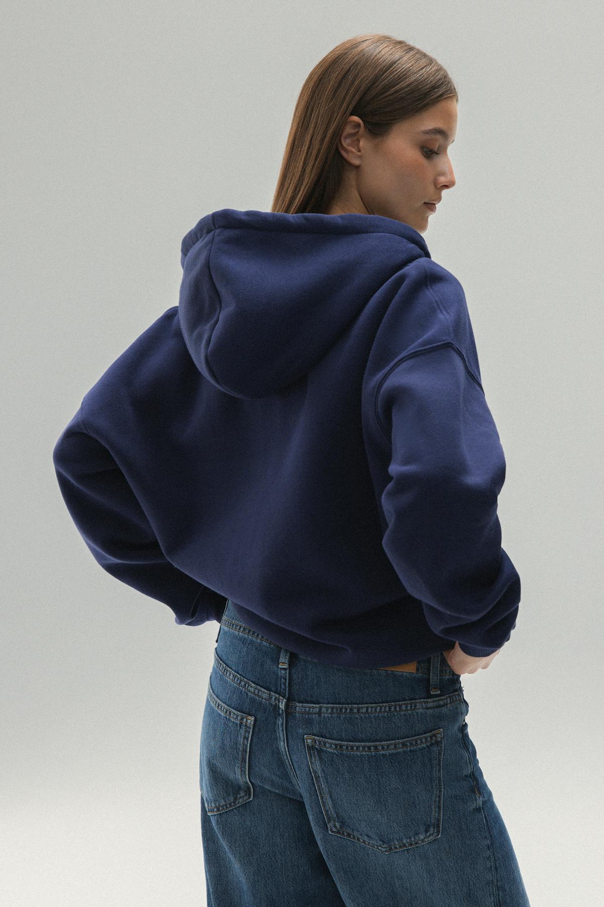 Zip hoodie