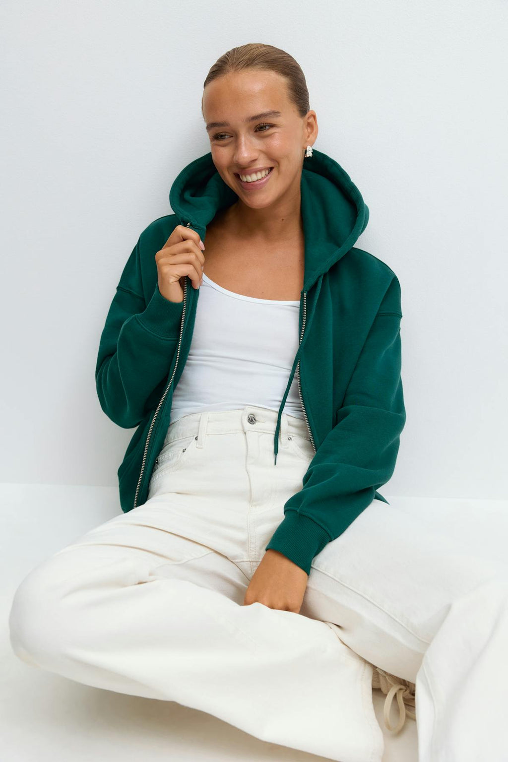 Zip hoodie