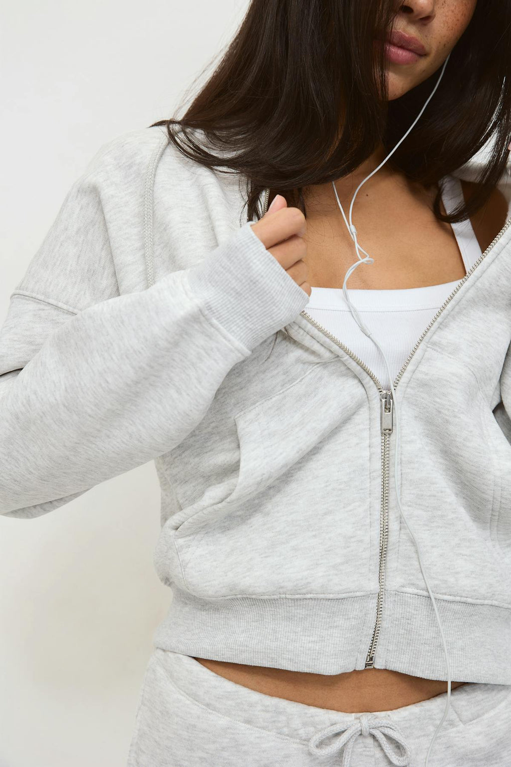 Zip hoodie