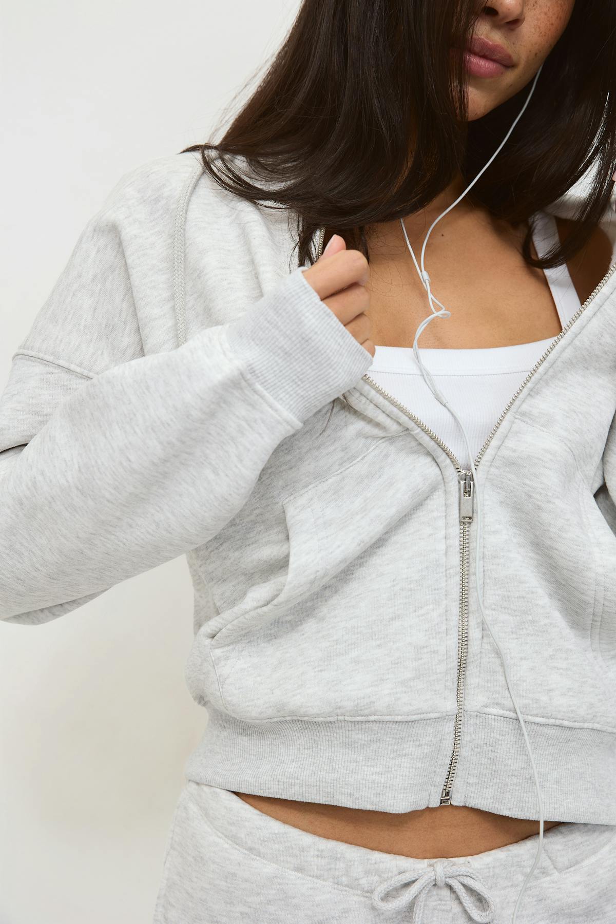 Zip hoodie