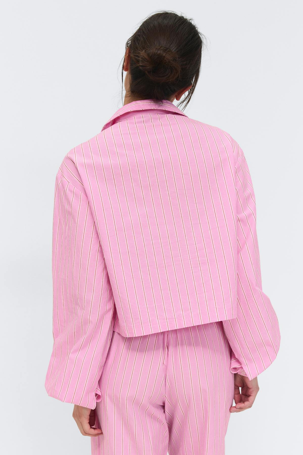 Poplin pyjamas shirt