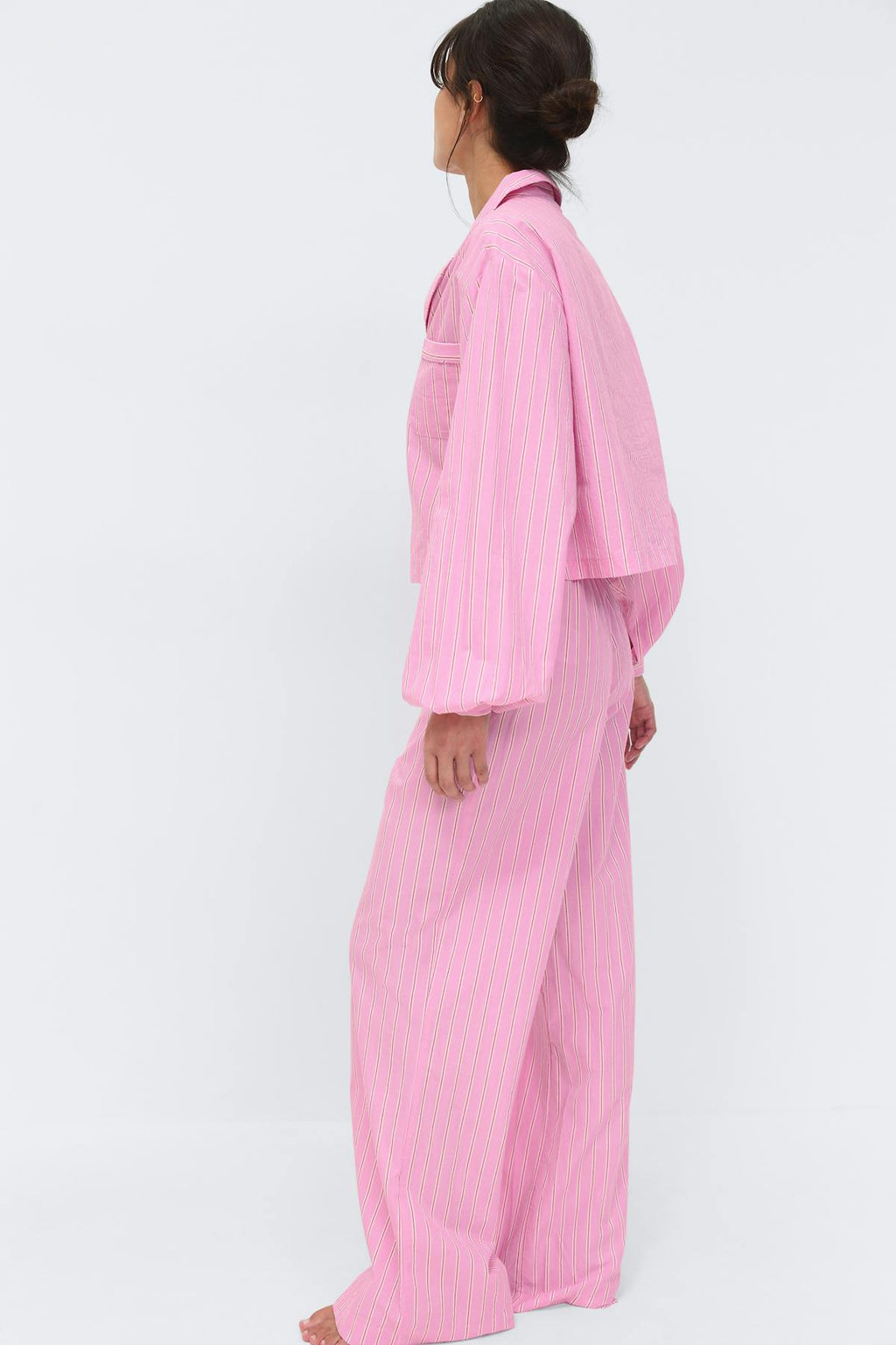 Poplin pyjamas trousers