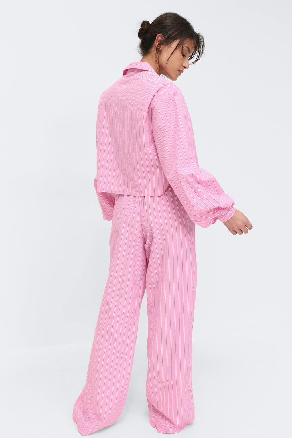 Poplin pyjamas trousers