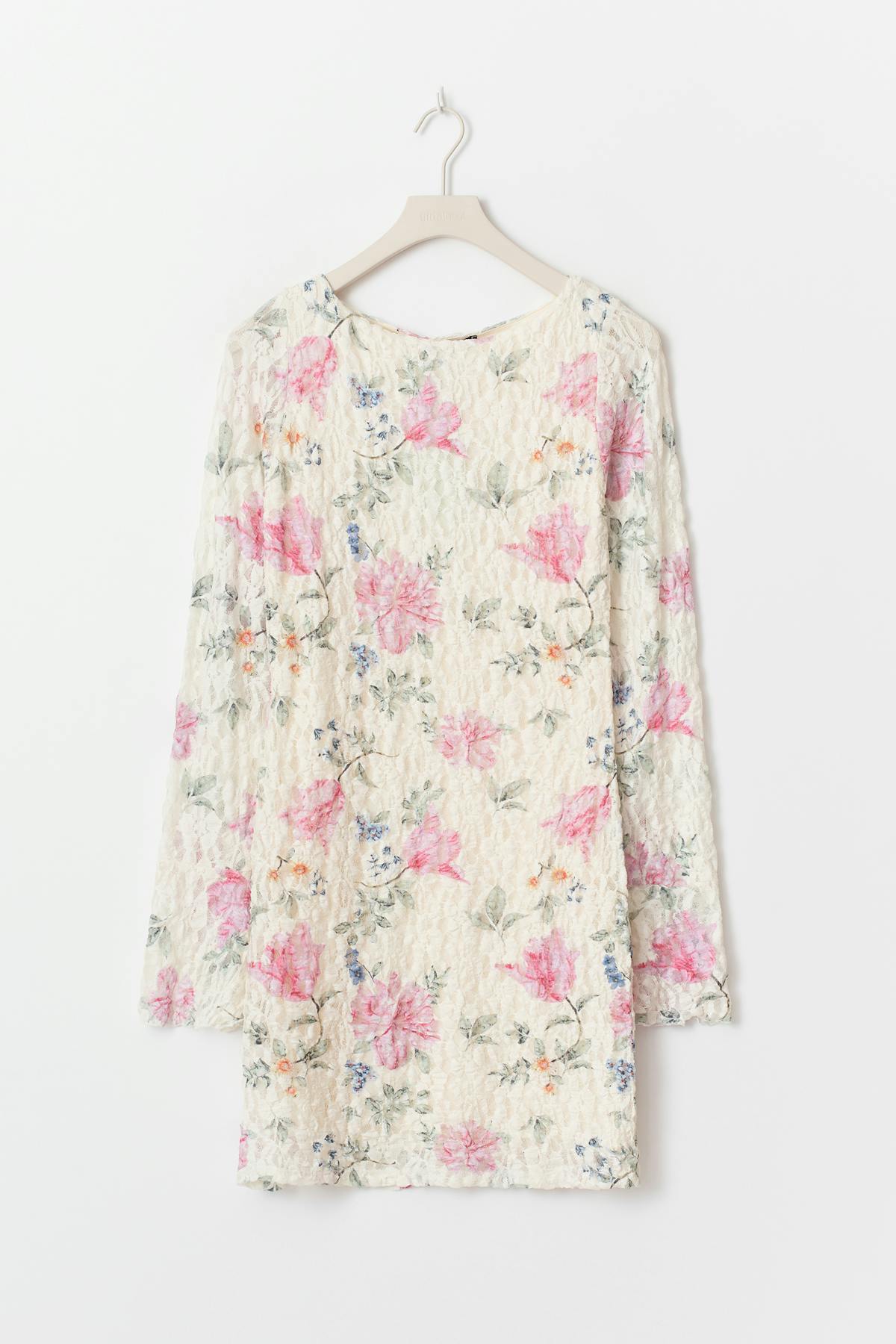 Lace mini dress
