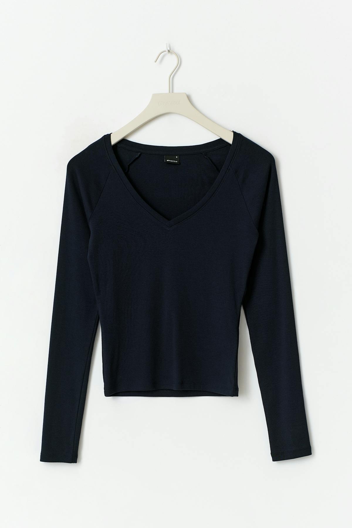 V-neck top
