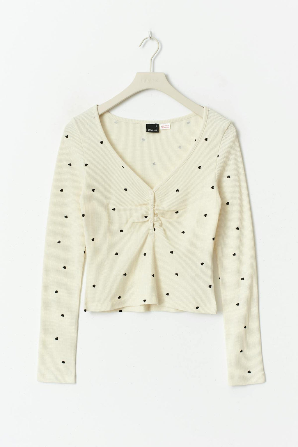 Loungewear henley top