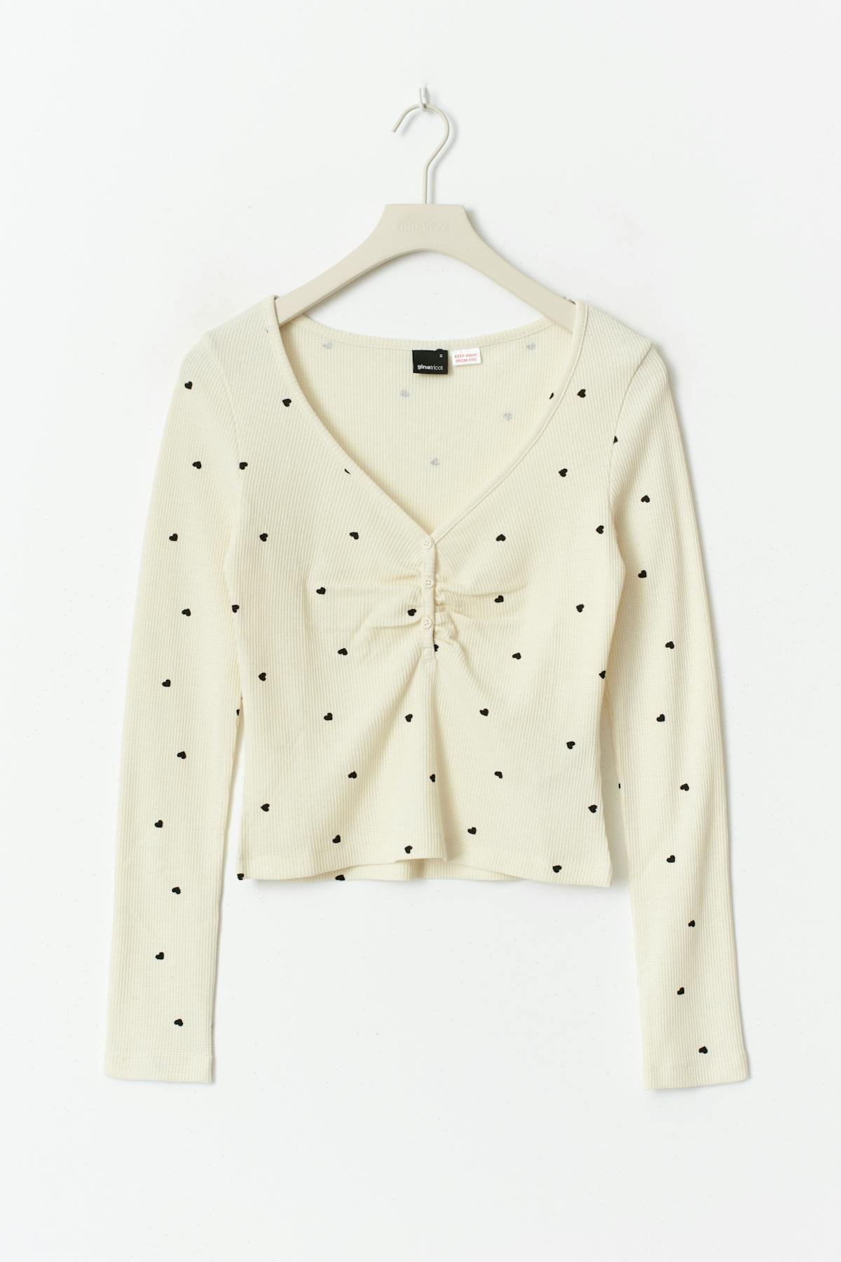 Loungewear henley top