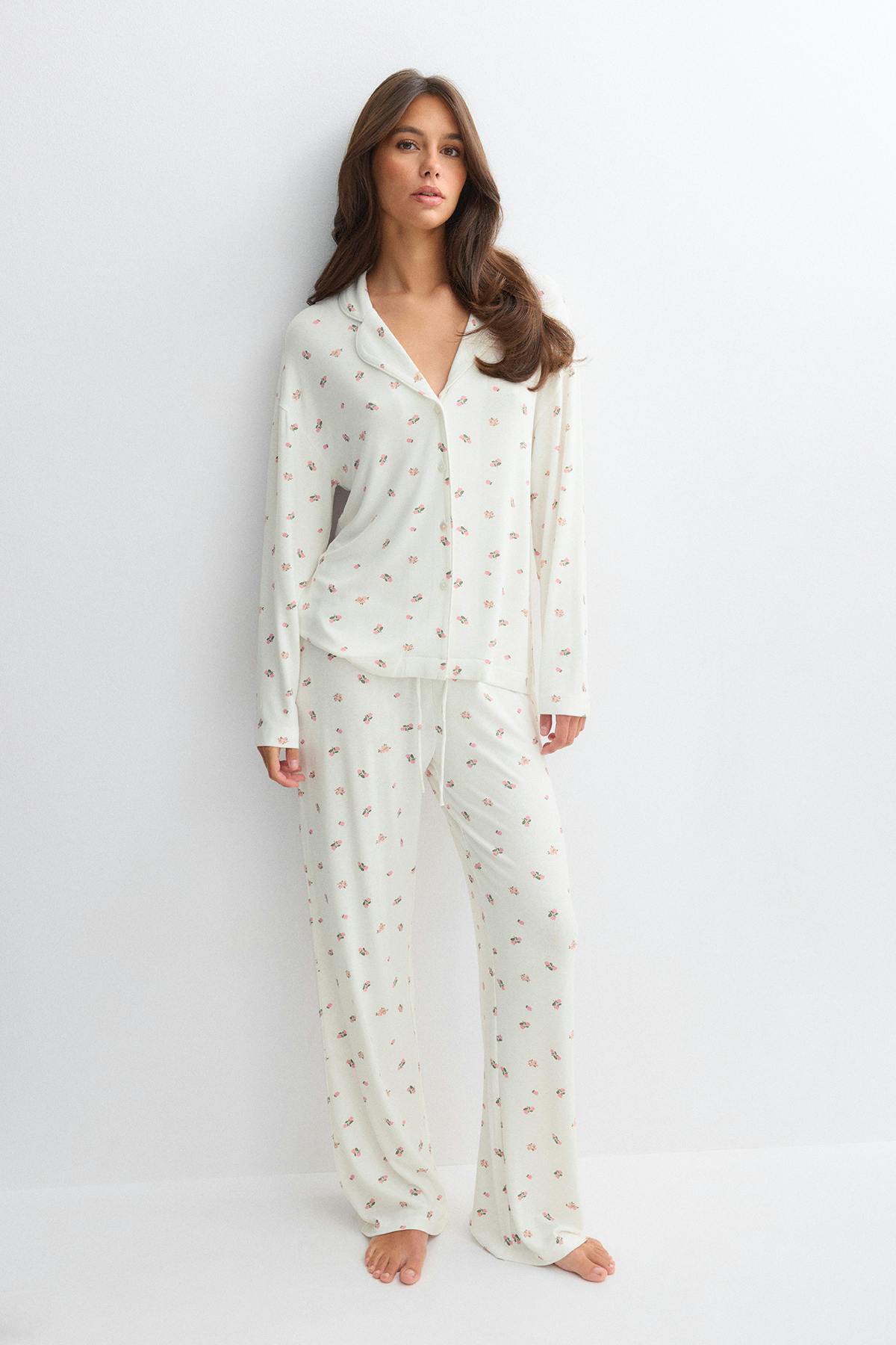 Soft pyjamas trousers