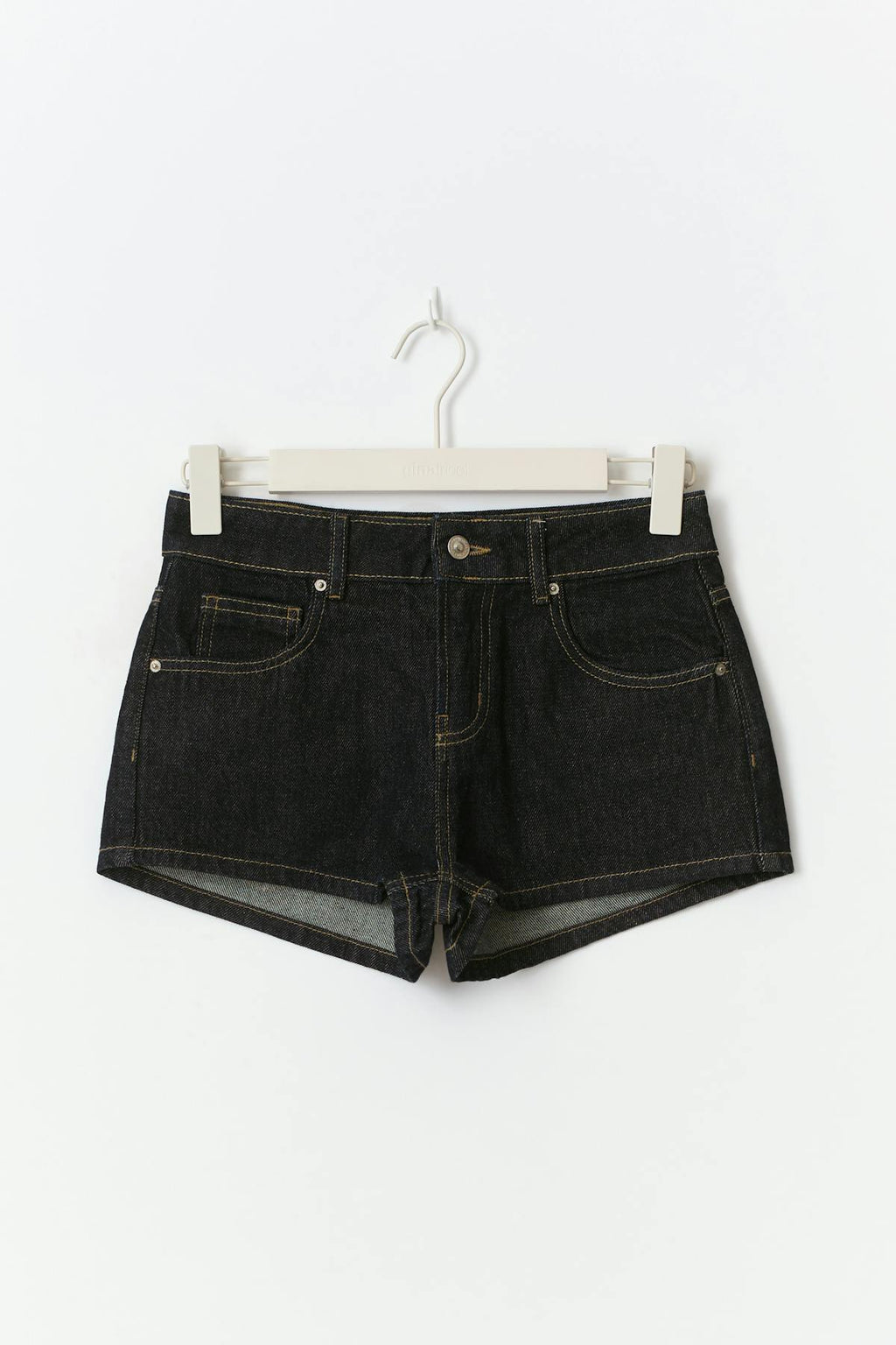 Micro denim shorts