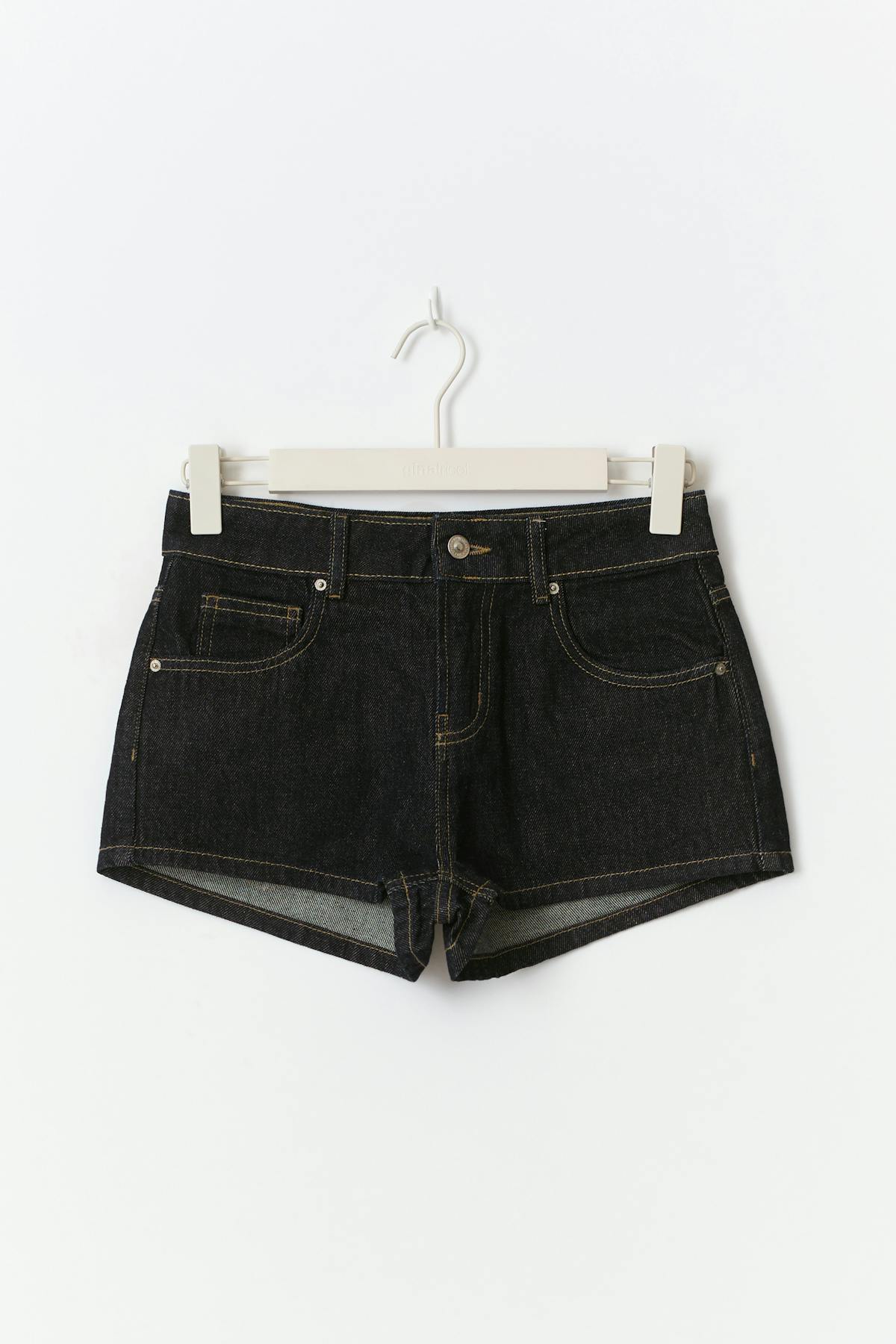 Micro denim shorts