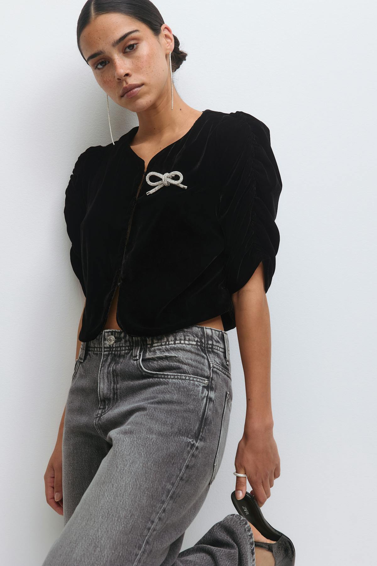 Velour top
