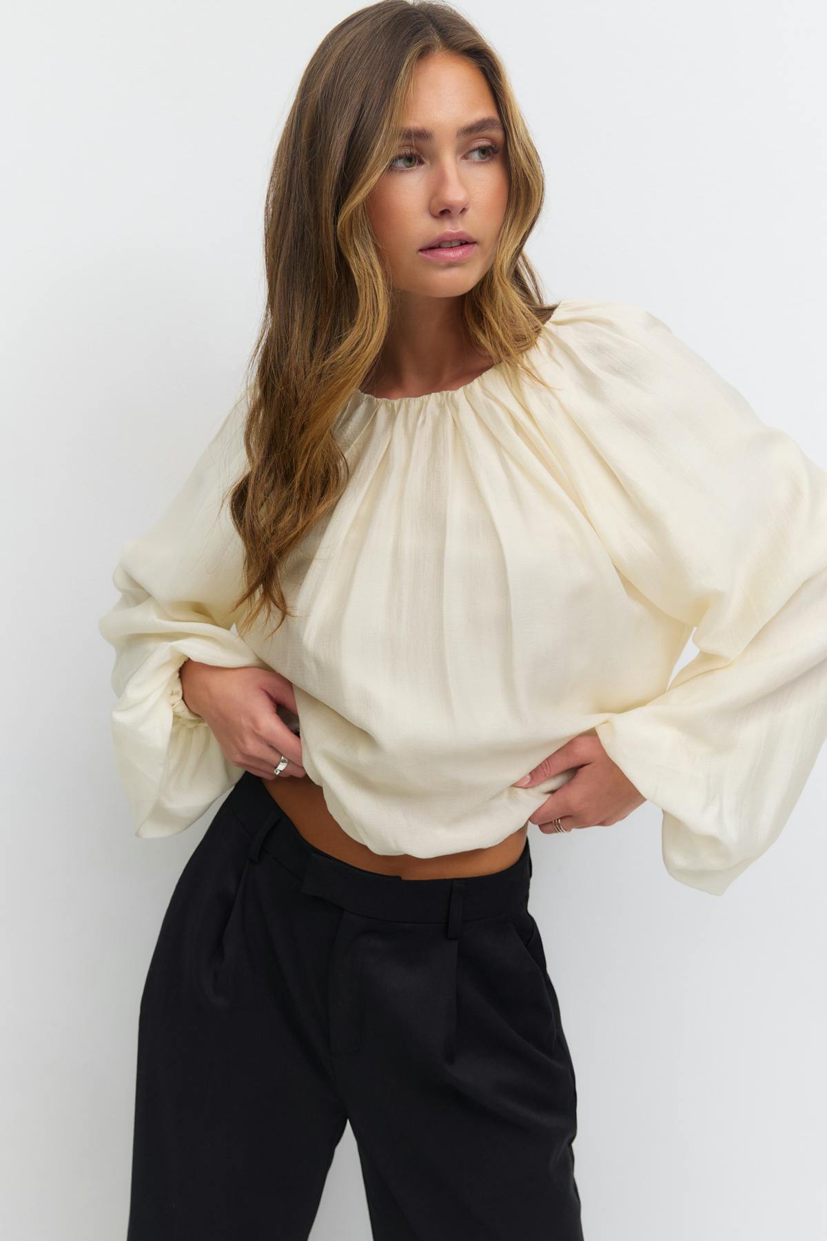 Open back top
