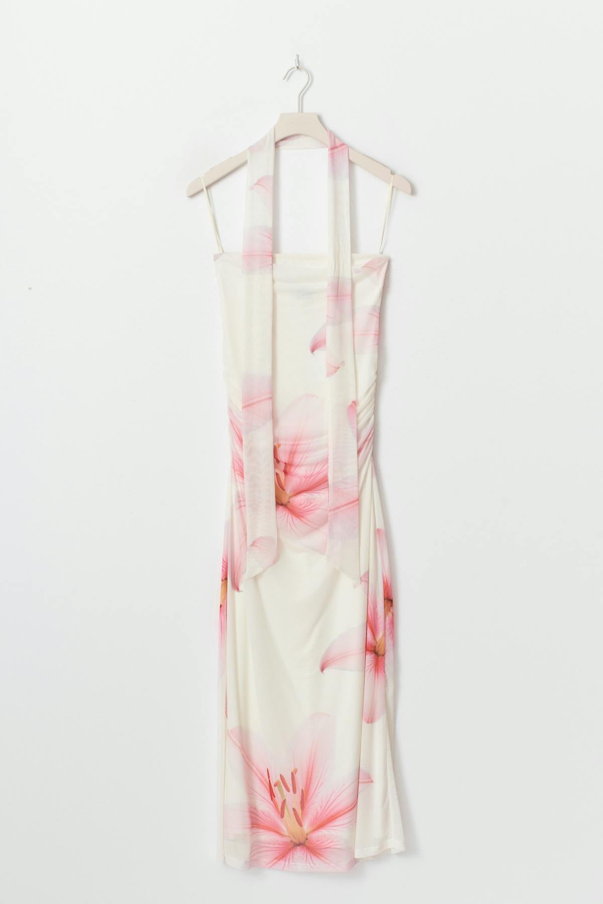 Midi scarf dress