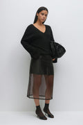 Sheer skirt