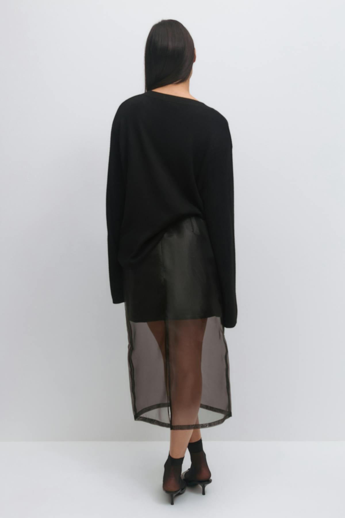 Sheer skirt