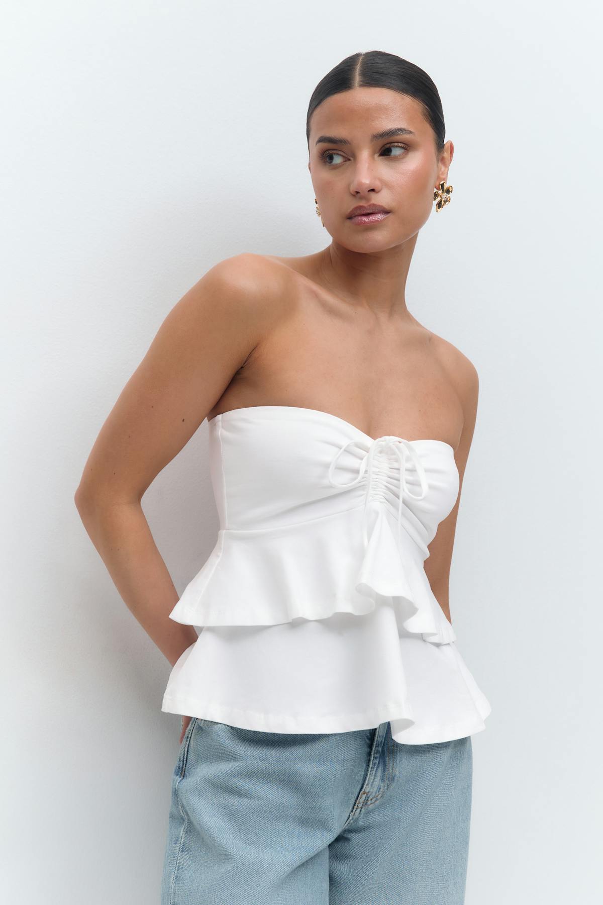 Ruffle top