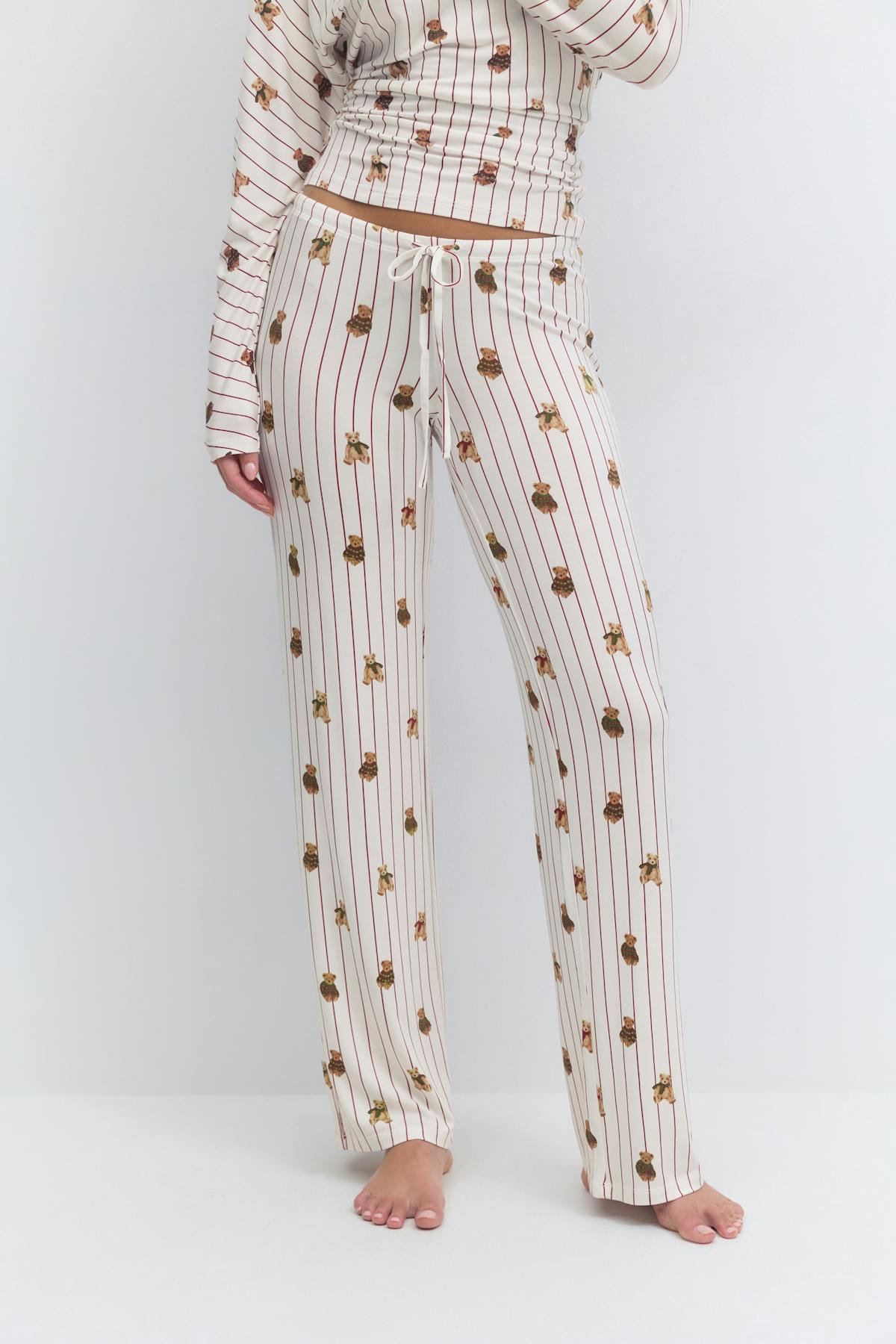 Low waist loungewear trousers