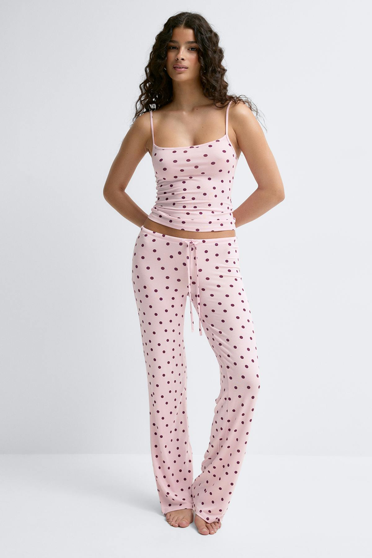 Low waist loungewear trousers