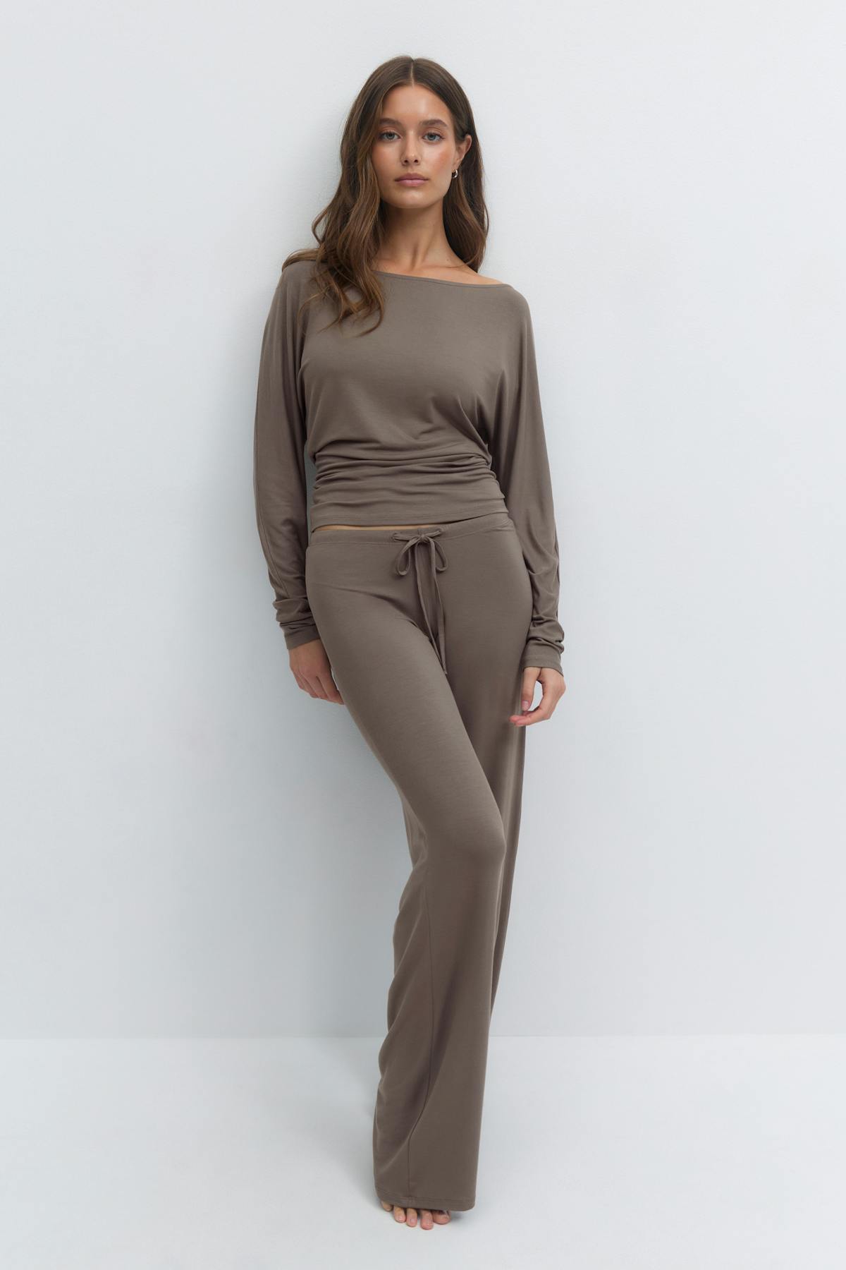 Low waist loungewear trousers