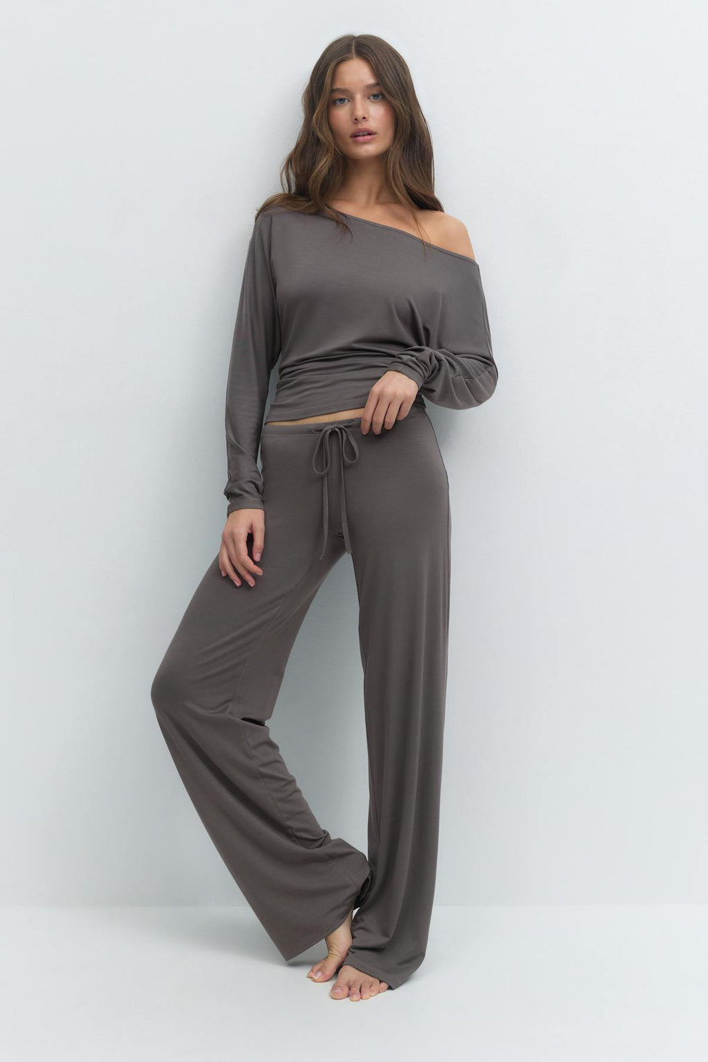 Low waist loungewear trousers